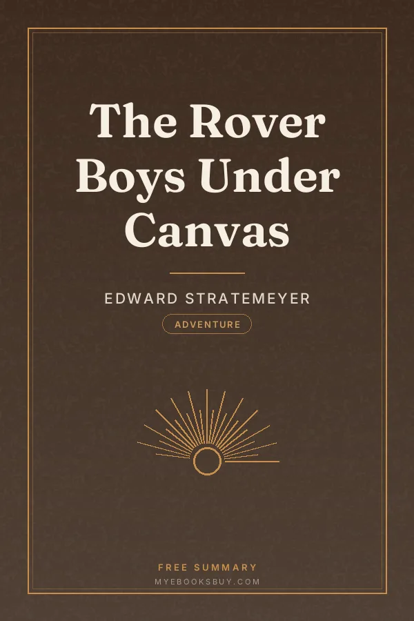 Cover of The Rover Boys Under Canvas