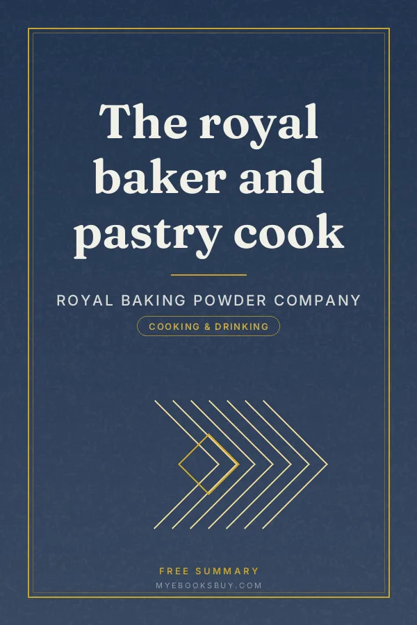 Cover of The royal baker and pastry cook