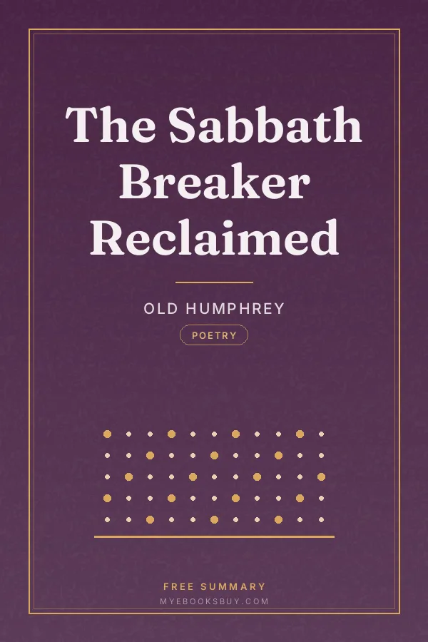 Cover of The Sabbath Breaker Reclaimed