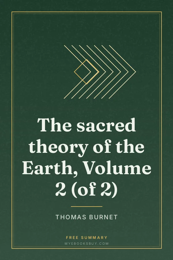 Cover of The sacred theory of the Earth, Volume 2 (of 2)