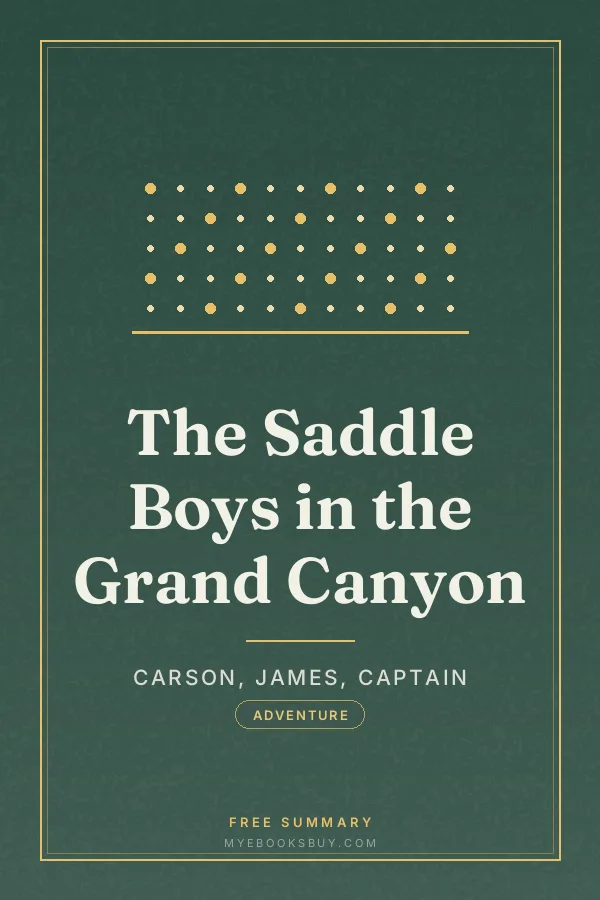 Cover of The Saddle Boys in the Grand Canyon