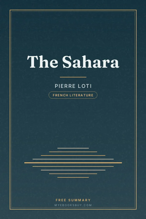 Cover of The Sahara
