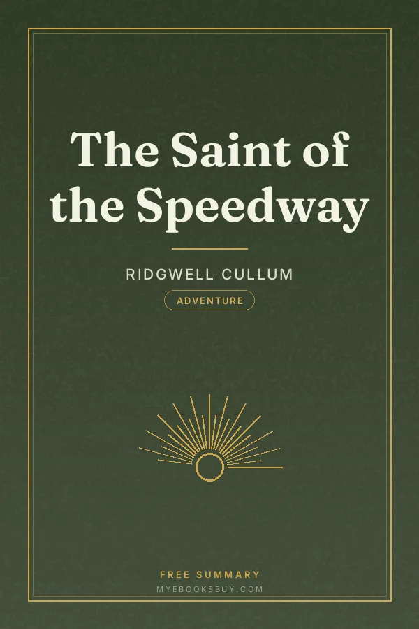 Cover of The Saint of the Speedway