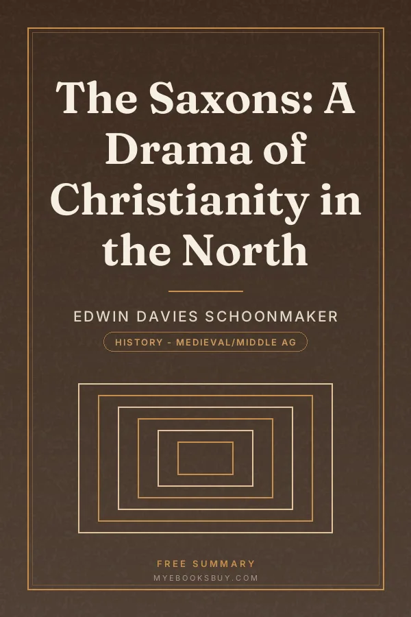 Cover of The Saxons: A Drama of Christianity in the North