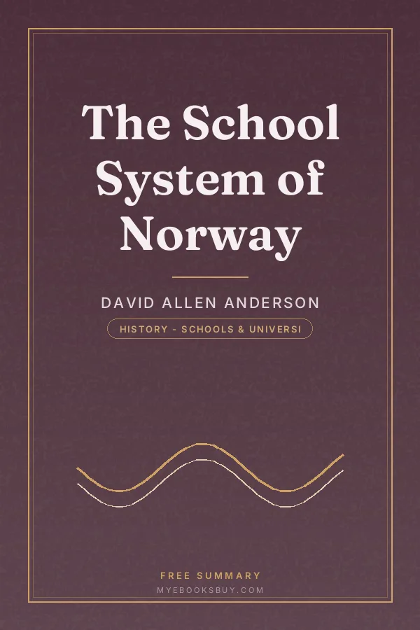 Cover of The School System of Norway