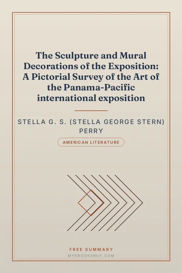 Cover of The Sculpture and Mural Decorations of the Exposition: A Pictorial Survey of the Art of the Panama-Pacific international exposition