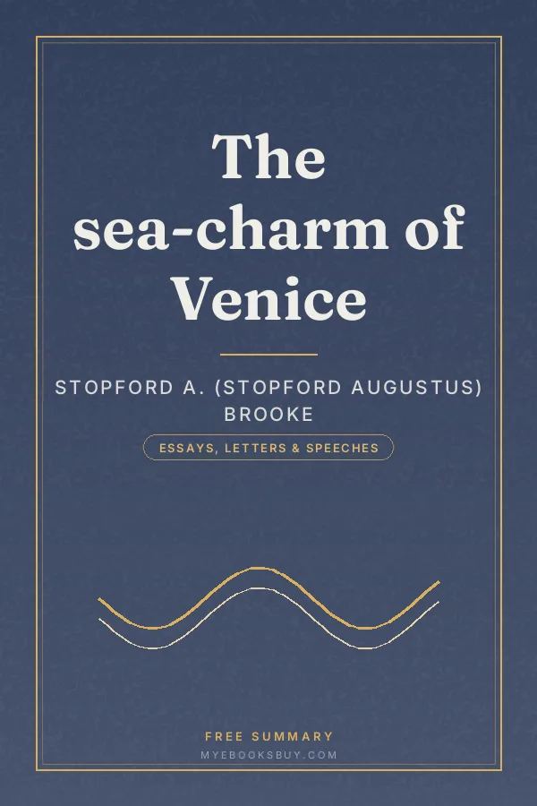 Cover of The sea-charm of Venice