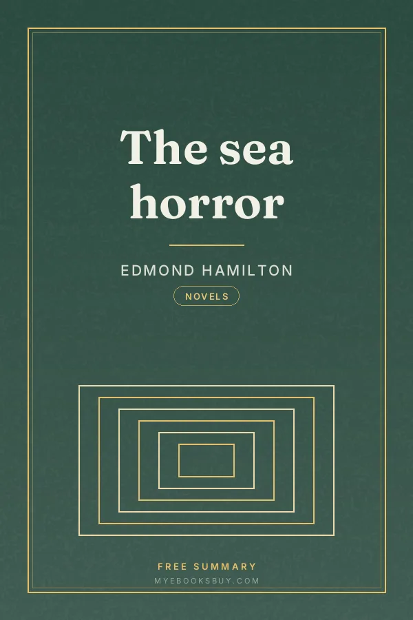 Cover of The sea horror