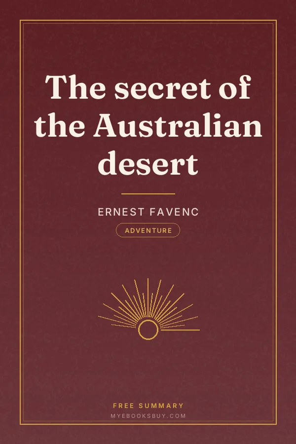 Cover of The secret of the Australian desert