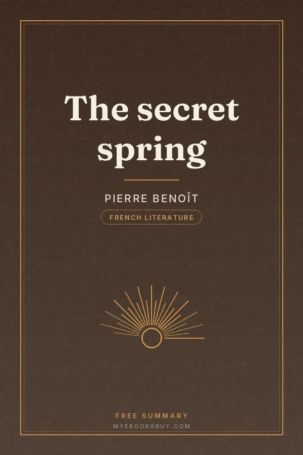 Cover of The secret spring