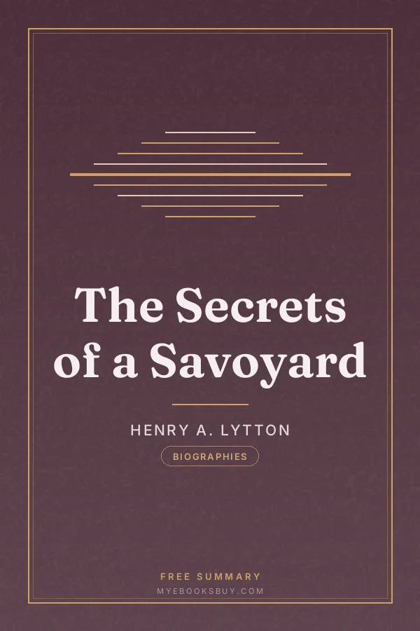 Cover of The Secrets of a Savoyard