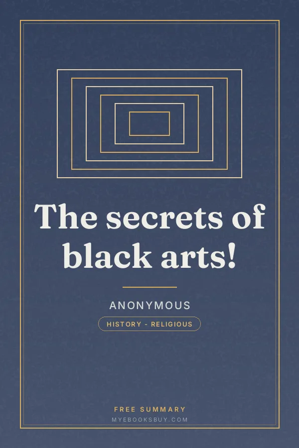 Cover of The secrets of black arts!