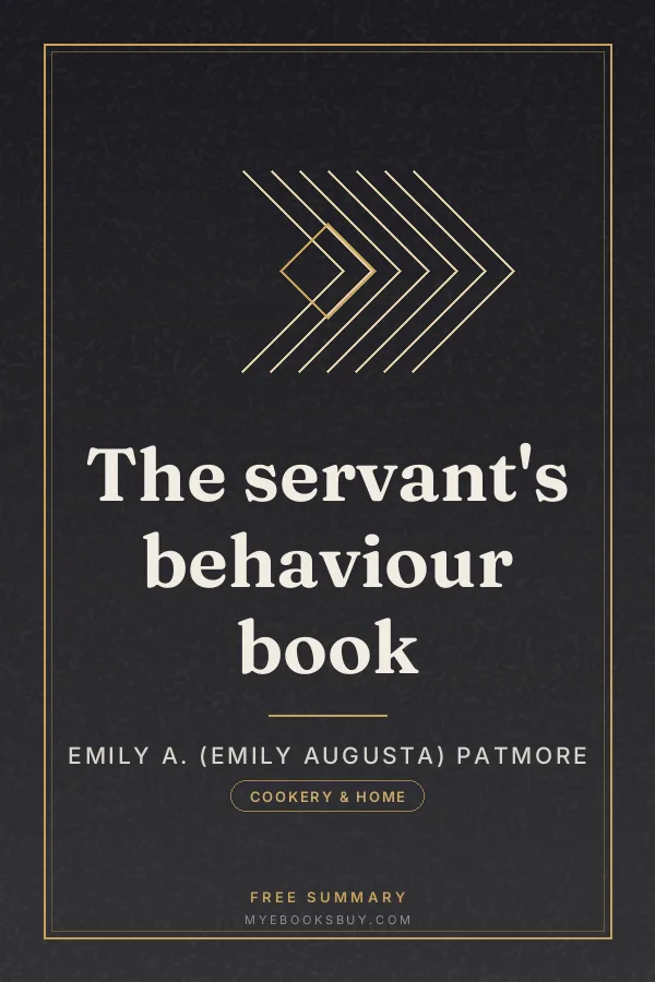 Cover of The servant's behaviour book