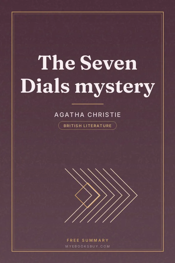 Cover of The Seven Dials mystery