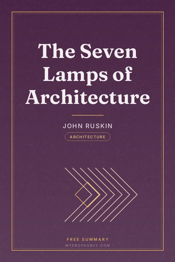 Cover of The Seven Lamps of Architecture