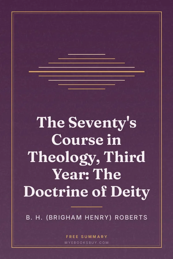 Cover of The Seventy's Course in Theology, Third Year: The Doctrine of Deity
