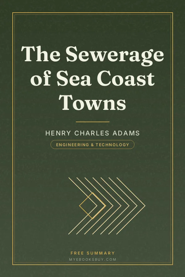 Cover of The Sewerage of Sea Coast Towns