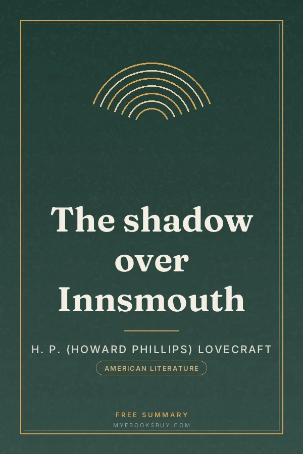 Cover of The shadow over Innsmouth