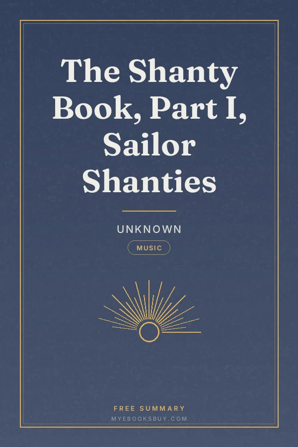 Cover of The Shanty Book, Part I, Sailor Shanties