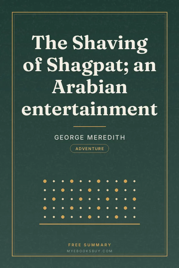 Cover of The Shaving of Shagpat; an Arabian entertainment