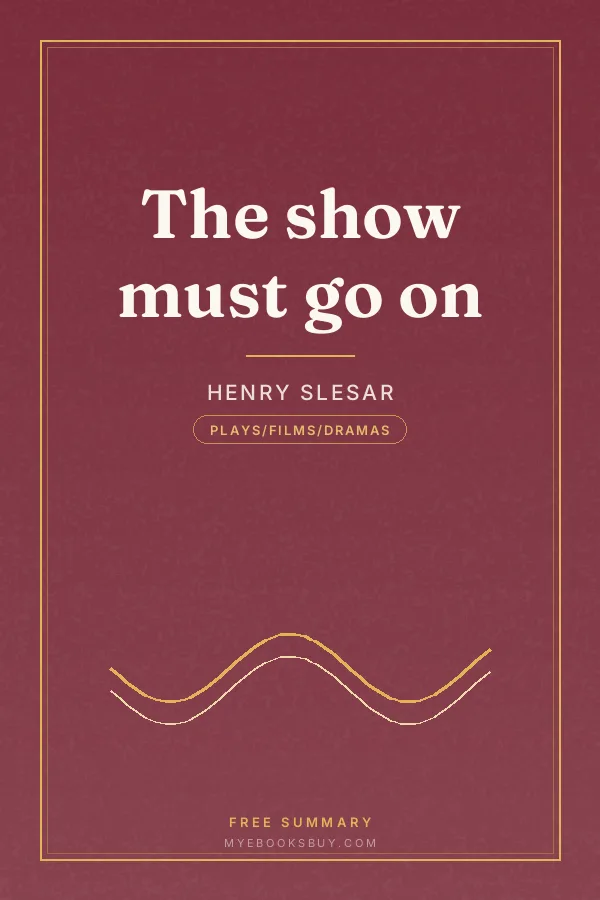 Cover of The show must go on