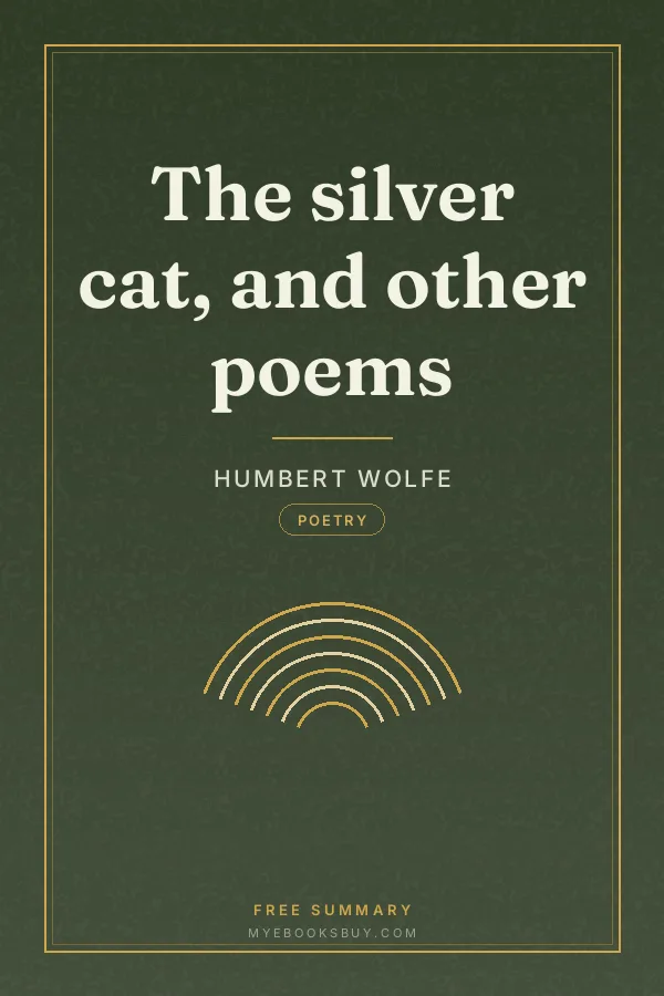 Cover of The silver cat, and other poems
