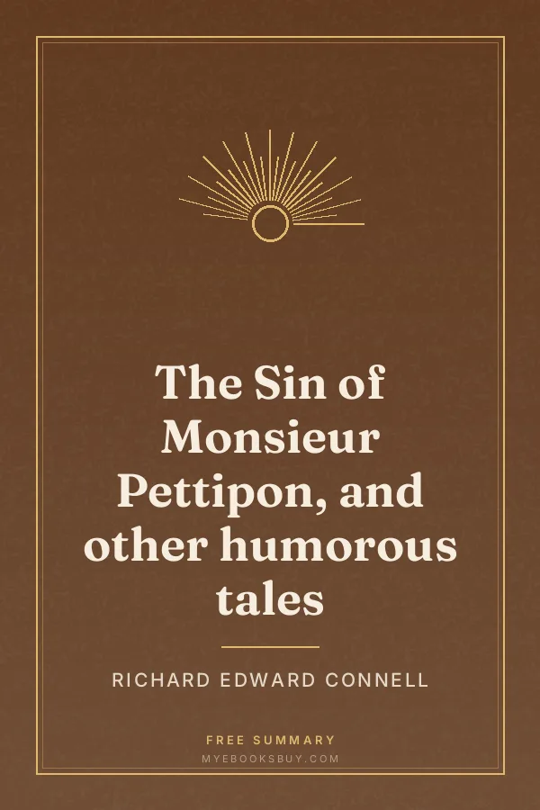Cover of The Sin of Monsieur Pettipon, and other humorous tales