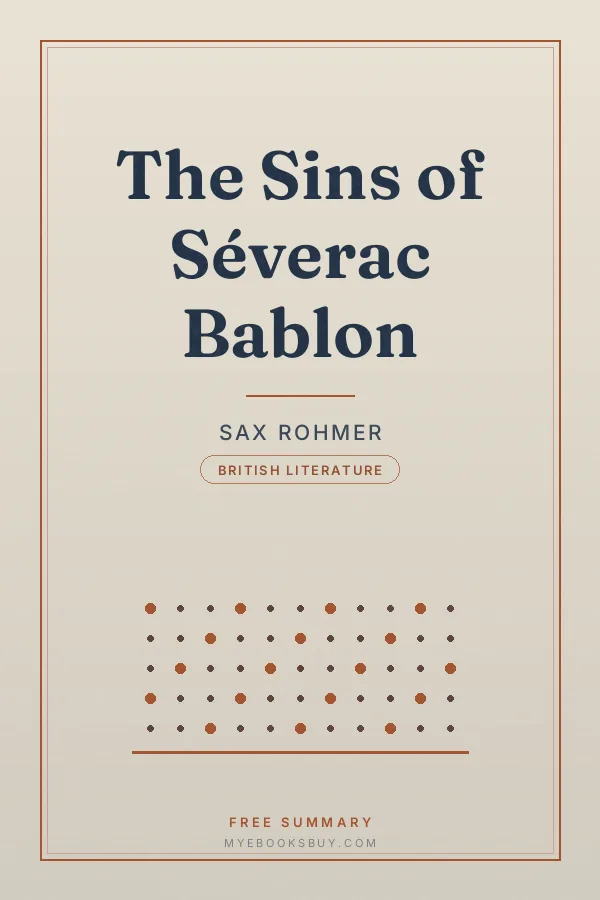 Cover of The Sins of Séverac Bablon
