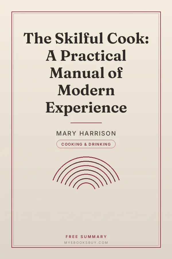 Cover of The Skilful Cook: A Practical Manual of Modern Experience