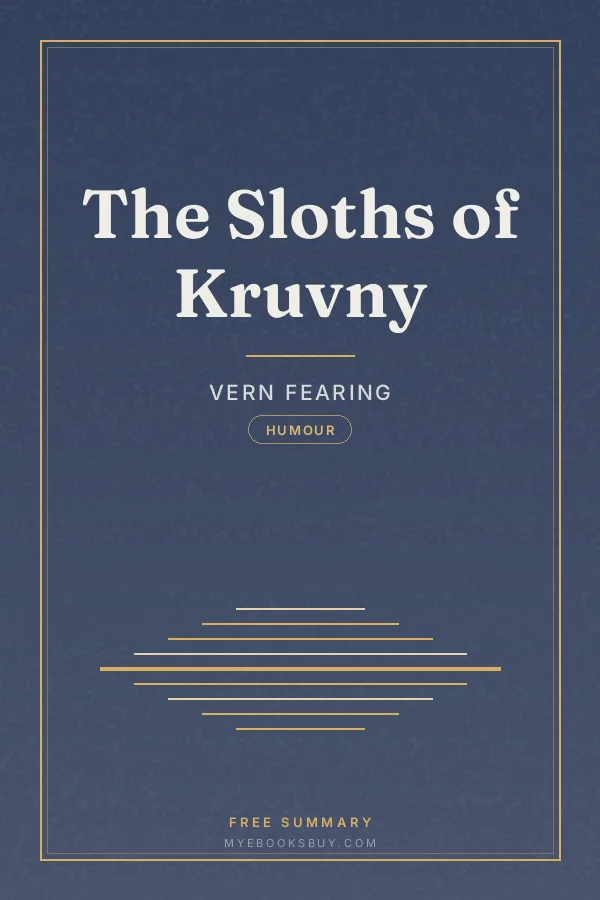 Cover of The Sloths of Kruvny
