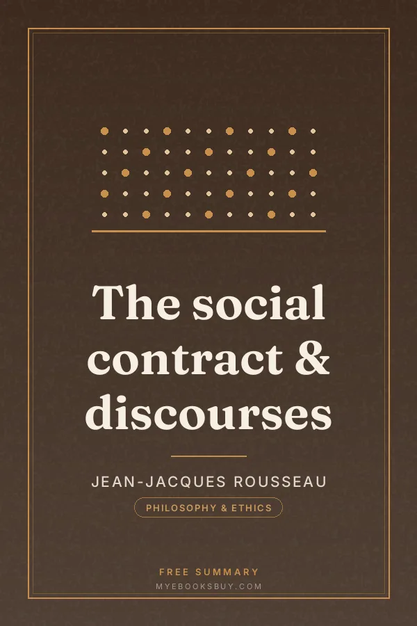 Cover of The social contract & discourses