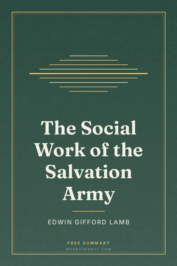 Cover of The Social Work of the Salvation Army