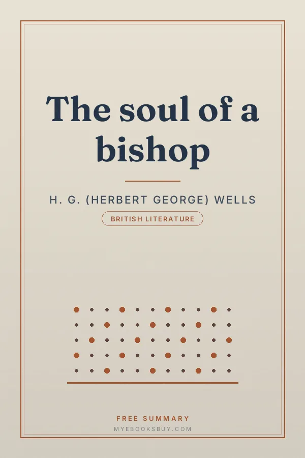 Cover of The soul of a bishop