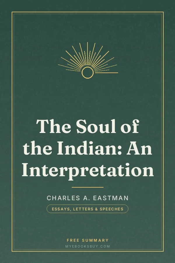 Cover of The Soul of the Indian: An Interpretation