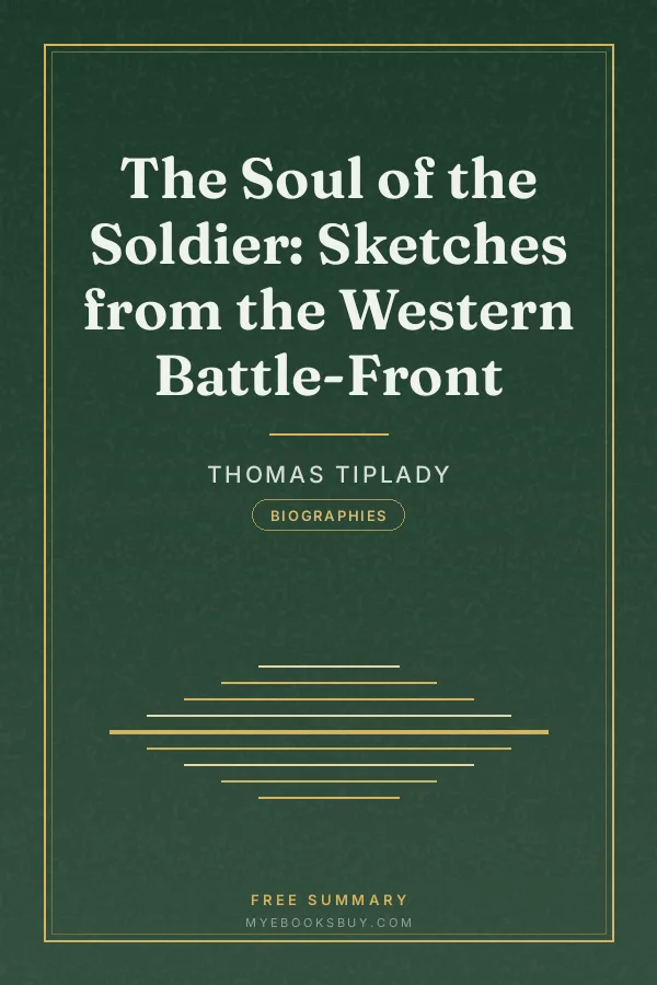 Cover of The Soul of the Soldier: Sketches from the Western Battle-Front