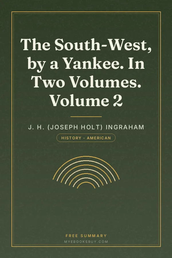 Cover of The South-West, by a Yankee. In Two Volumes. Volume 2