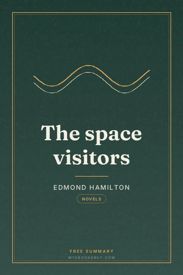Cover of The space visitors