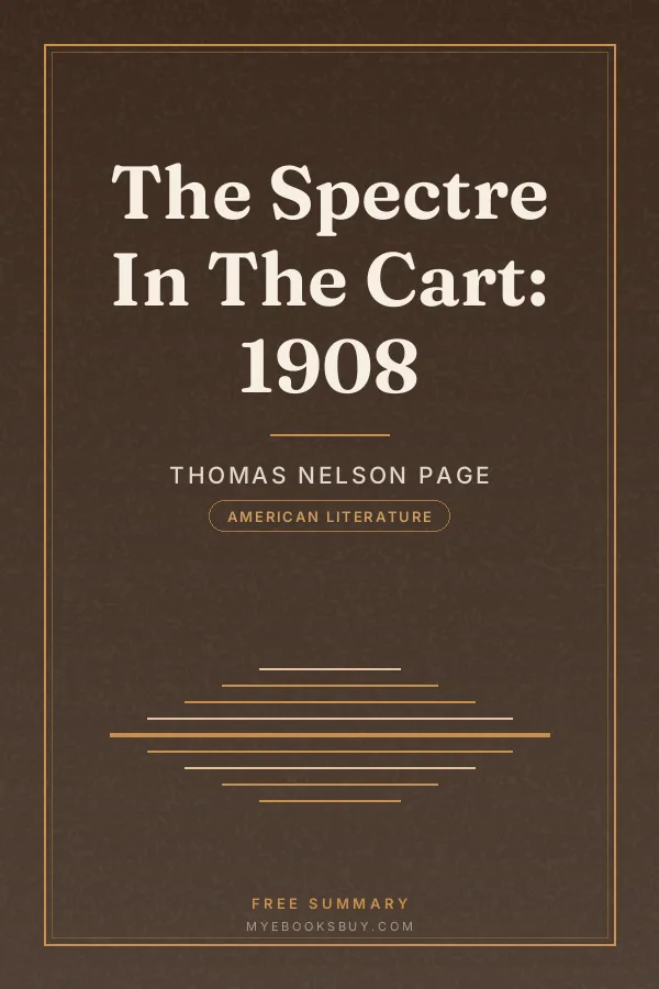 Cover of The Spectre In The Cart: 1908