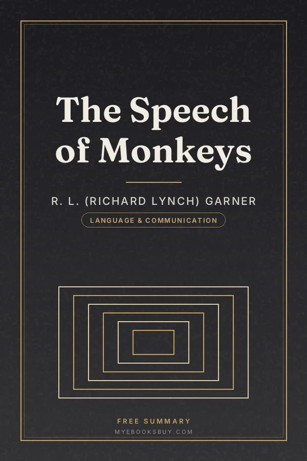 Cover of The Speech of Monkeys