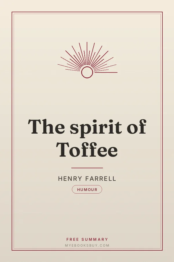 Cover of The spirit of Toffee