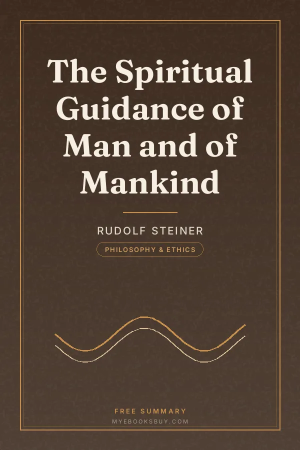 Cover of The Spiritual Guidance of Man and of Mankind