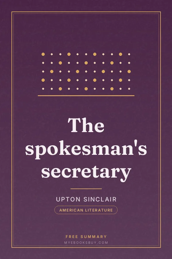 Cover of The spokesman's secretary