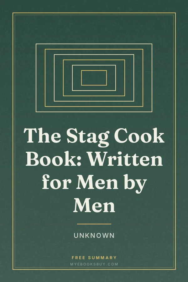 Cover of The Stag Cook Book: Written for Men by Men