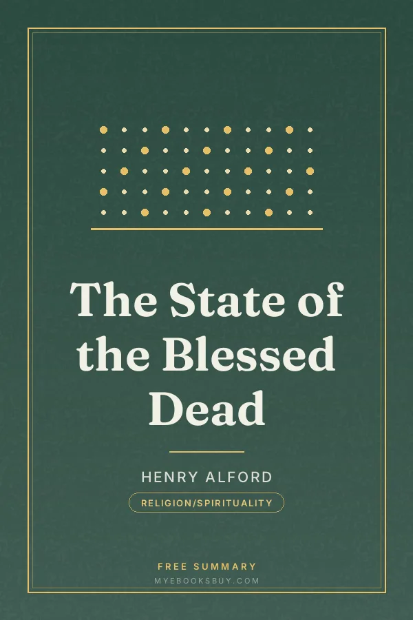 Cover of The State of the Blessed Dead