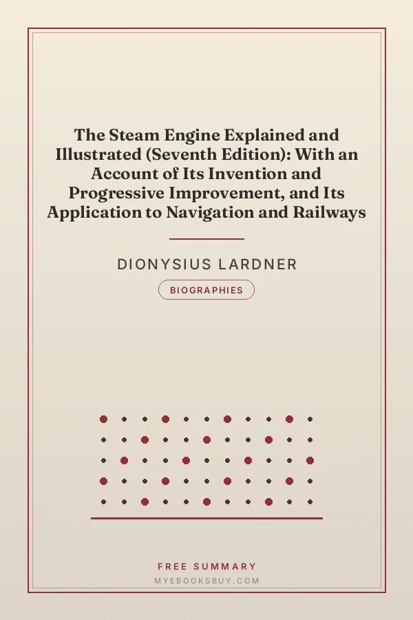 Cover of The Steam Engine Explained and Illustrated (Seventh Edition): With an Account of Its Invention and Progressive Improvement, and Its Application to Navigation and Railways