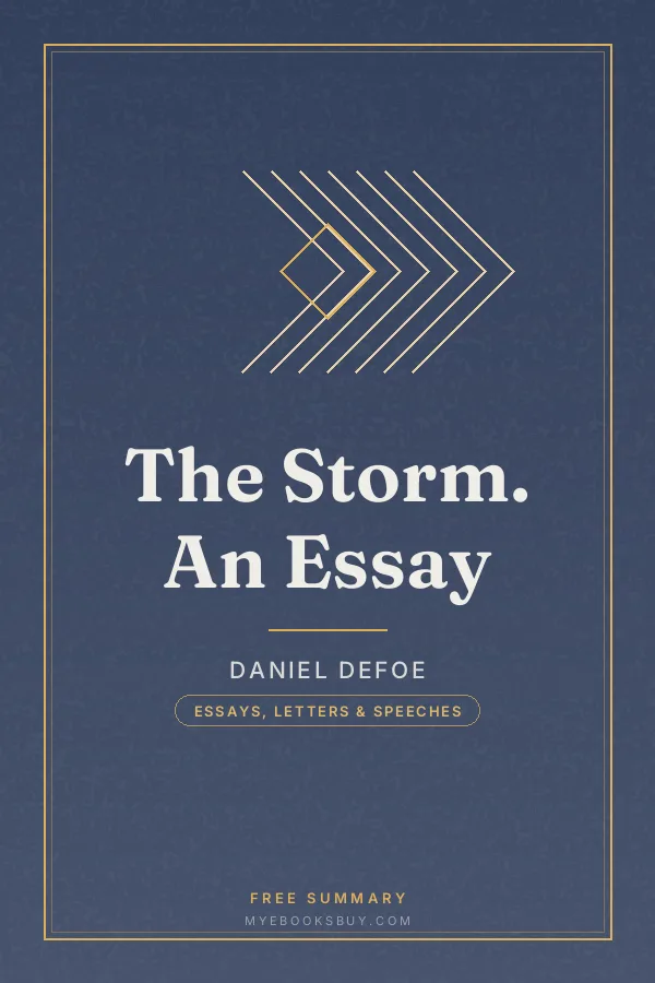 Cover of The Storm. An Essay