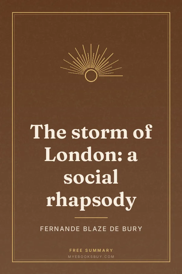 Cover of The storm of London: a social rhapsody