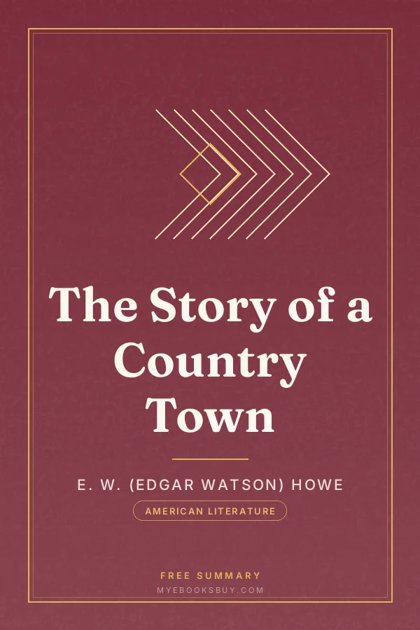 Cover of The Story of a Country Town