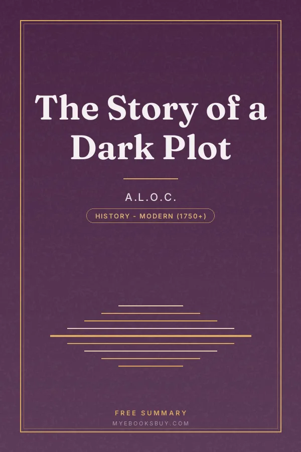 Cover of The Story of a Dark Plot