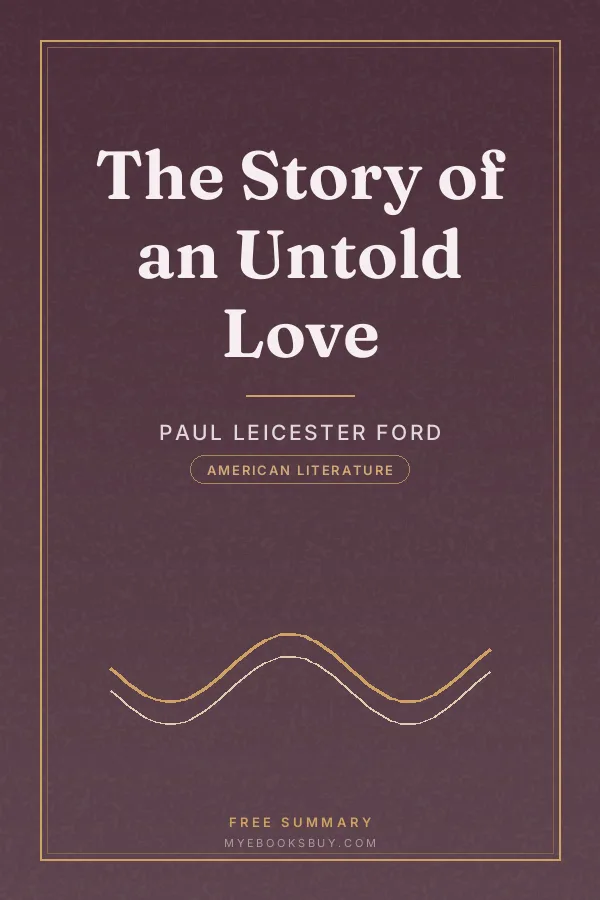Cover of The Story of an Untold Love